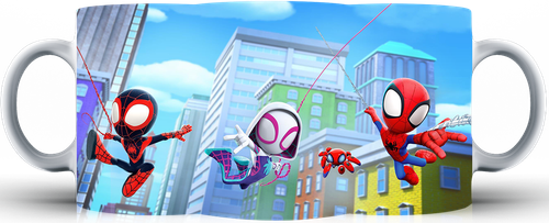 Kubek ceramiczny Spidey i Przyjaciele na Arena.pl