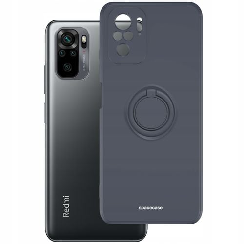 ETUI SILIKONOWE SPACECASE RING CASE OBUDOWA DO REDMI NOTE 10 / 10S + SZKŁO na Arena.pl
