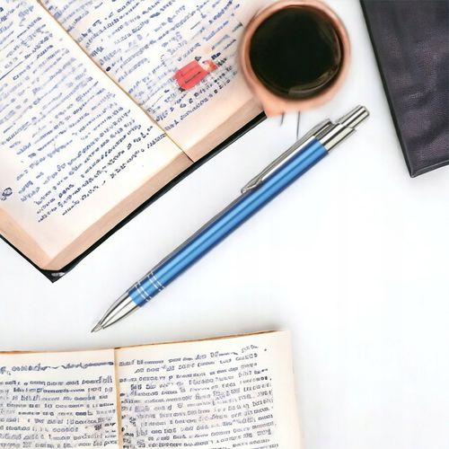 Długopis metalowy reklamowy BOND z logo tekstem 50szt długopisy nadruk na Arena.pl