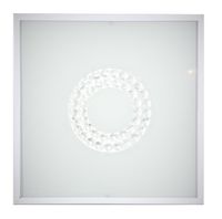 Lux plafon 29x29 16W LED 6500K biały mały ring