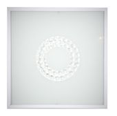 Lux plafon 29x29 16W LED 6500K biały mały ring