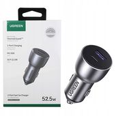 ŁADOWARKA SAMOCHODOWA UGREEN 52.2W USB-C USB-A 2-PORT FAST CAR CHARGER