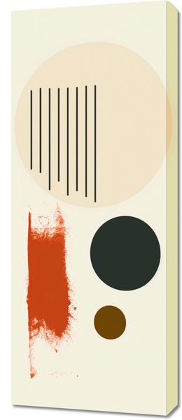 Obraz 40x100cm Symetryczna Struna zdjęcie 1