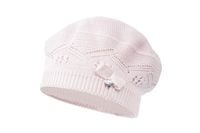 Jamiks APOLONIA czapka beret dla dziewczynki brudny róż 42-44