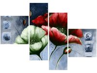 OBRAZ CZERWONE ZIELONE MAKI