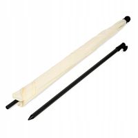 DUŻY PARASOL BALKONOWY PROSTOKĄTNY NA BALKON ŁAMANY OGRODOWY UV 200x130CM