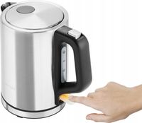 Mały Czajnik Bezprzewodowy Catler 1 Litr Stal Nierdzewna Moc 2200W