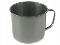 KUBEK STALOWY Turystyczny Wędkarski 1200ml 1,2L Metalowy Podróżny A2112