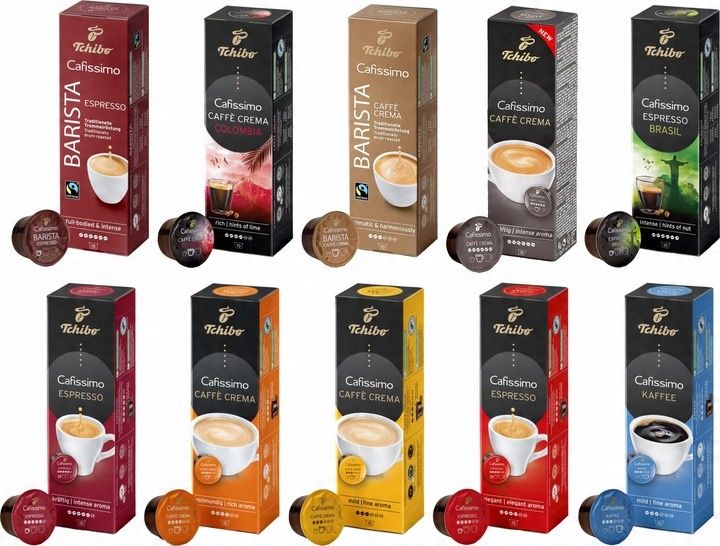 TCHIBO CAFISSIMO KAPSUŁKI ZESTAW 10x10 zdjęcie 8