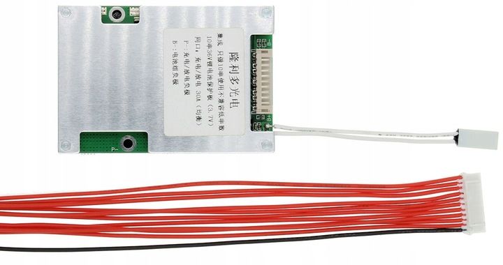 Moduł BMS 10s 30A Li-ion 18650 36V 42V Ładowarka zdjęcie 2