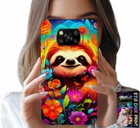 ETUI DO XIAOMI POCO X3 - KOLOROWE WZORY KOALA ZWIERZĘTA + SZKŁO
