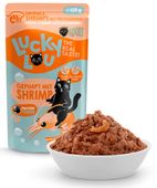 Karma dla kotów bez sztucznych dodatków - Lucky Lou Drób i krewetki 125g