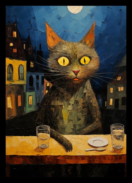 Plakat 21x29,7cm Nocny Obserwator zdjęcie 2