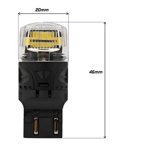żarówka LED W21/5W, 7443 12V CANBUS 1800lm biała na Arena.pl