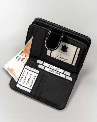 duży, pojemny portfel damski ze skóry ekologicznej - 4u cavaldi na Arena.pl