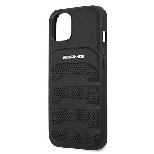 AMG AMHCP13SGSEBK iPhone 13 mini 5,4" czarny/black hardcase Leather na Arena.pl