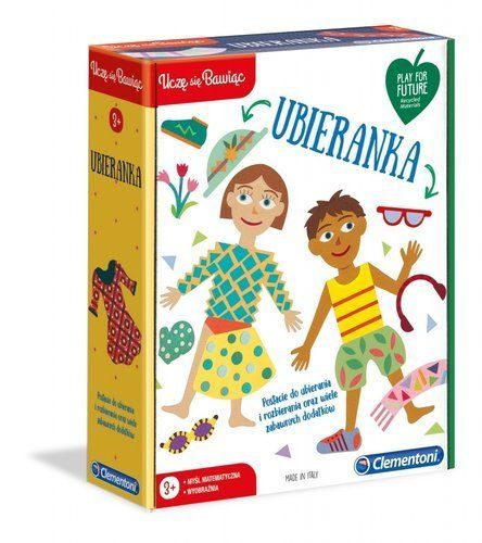 Clementoni Gra Edukacyjna Ubieranka na Arena.pl
