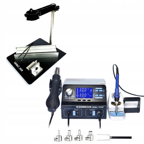 Stacja lutownicza Yihua 992D+ Platforma PCB na Arena.pl
