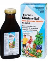 FLORADIX Kindervital witaminy dla dzieci 250 ml