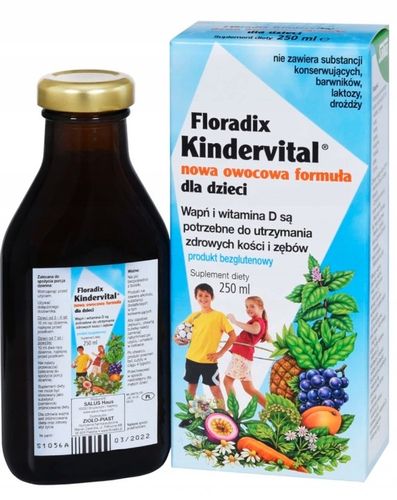 FLORADIX Kindervital witaminy dla dzieci 250 ml na Arena.pl