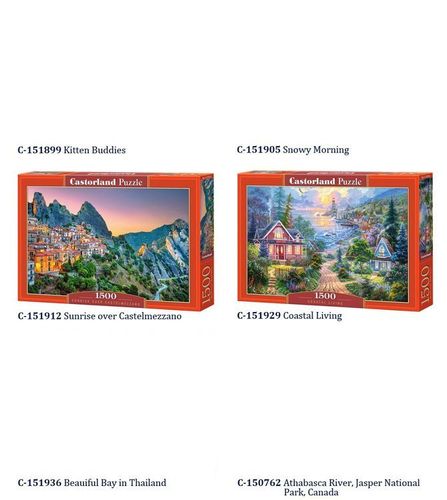 Castorland Piękne Puzzle 1500 elementów CA0018 na Arena.pl