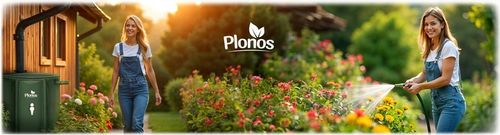 Zbiornik na Deszczówkę składany BECZKA NA Wodę z Rynny 650L PLONOS na Arena.pl