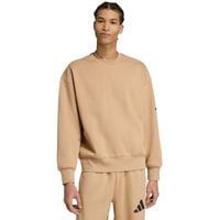 Bluza męska adidas Essentials Loose Fit 3 Bar Logo beżowa JX5668 M