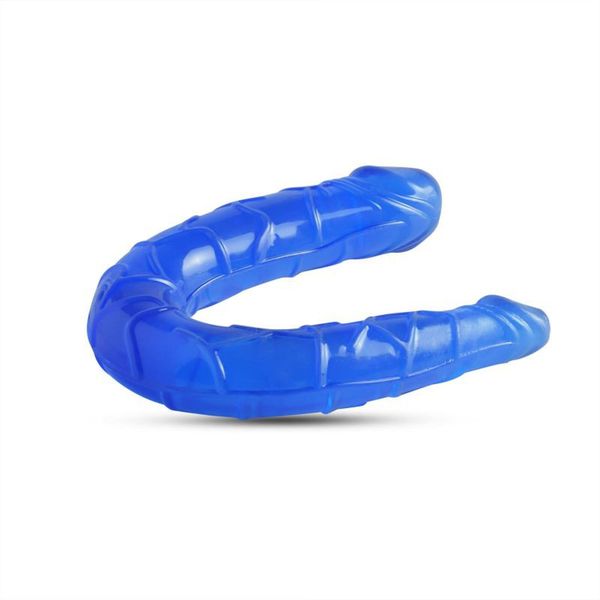 Dildo- Fallo Doppio Toyz4Lovers Lily Blue zdjęcie 4