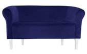 Sofa Milo MG16 granatowy nogi 20 białe