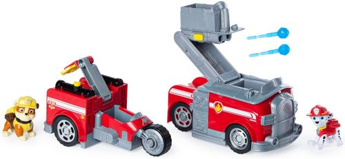 Psi Patrol Marshall Rubble + transformujący Pojazd 2w1 split-second na Arena.pl