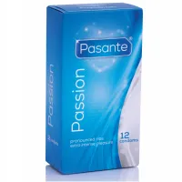 pasante ripped passion prezerwatywy prążkowane z wypustkami 12 szt.