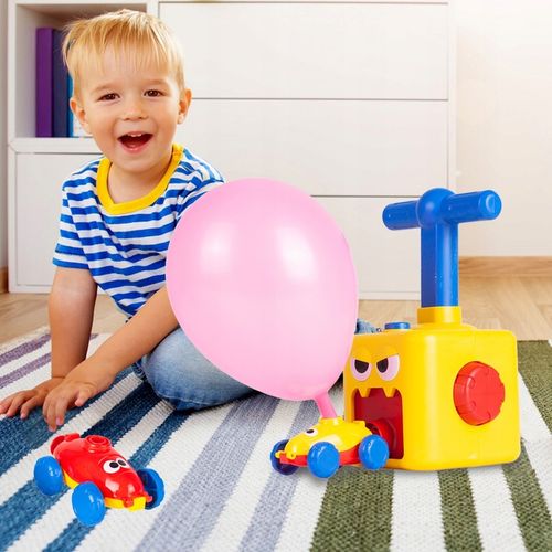 AUTO WYRZUTNIA BALONOWA BALONÓW RAKIET SAMOCHÓD AERODYNAMICZNY POMPKA na Arena.pl