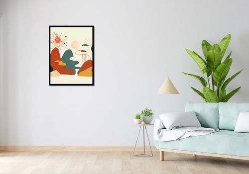 Plakat 60x80cm Kosmos Barw na Arena.pl