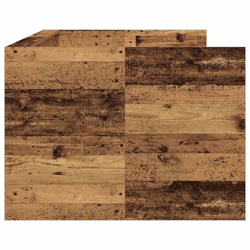 Rama leżanki z szufladami Stare drewno 100 x 200 cm na Arena.pl