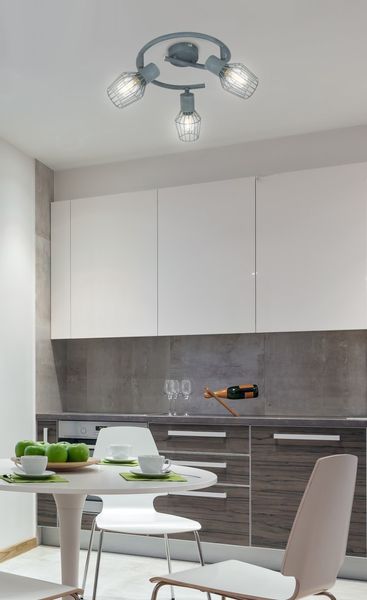 Viking spirala 3x40W E14 szary zdjęcie 2