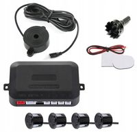 CZUJNIKI PARKOWANIA COFANIA BUZZER GŁOŚNIK PRZÓD TYŁ ZESTAW PDC 4x SENSOR