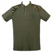 Koszulka wojskowa polo Wojska Polskiego khaki wzór 304A/MON M