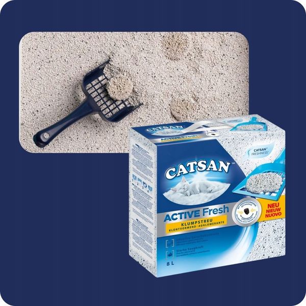 ŻWIREK CATSAN EXTRA FRESH NATURALNY 5L zdjęcie 7
