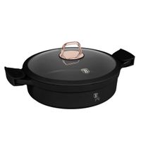 garnek tytanowy 28cm berlinger haus bh-1455 black rose