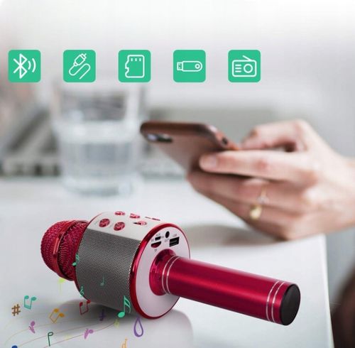 Mikrofon bezprzewodowy Niebieski KIDWILL na Arena.pl