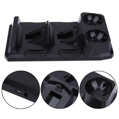 DUŻA Ładowarka STACJA DOKUJĄCA do PS4 DualShock MOVE Kontroler Pad 4w1 na Arena.pl