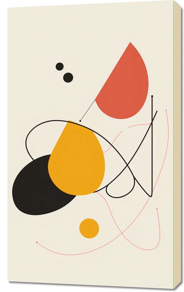Obraz 60x100cm Rapsodia Kształtów zdjęcie 1
