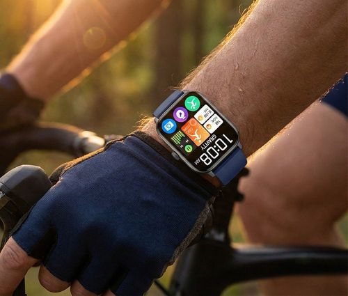 smartwatch gravity czarny niebieski gt36-6 na Arena.pl