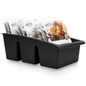 Pojemnik Organizer Kuchenny na Przyprawy Torebki do Szuflady Szafki Czarny