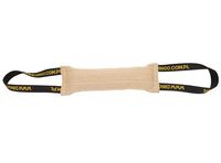 Wytrzymały szarpak dla psa - zabawka z juty z uchwytami gryzak Dingo 40/6cm
