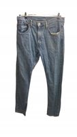 LEVIS SPODNIE NIEBIESKI JEANSOWA W36L34