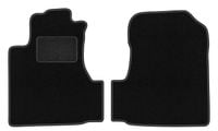 Dywaniki przednie welurowe do: Honda CR-V III 2006-2011 SUV czarne
