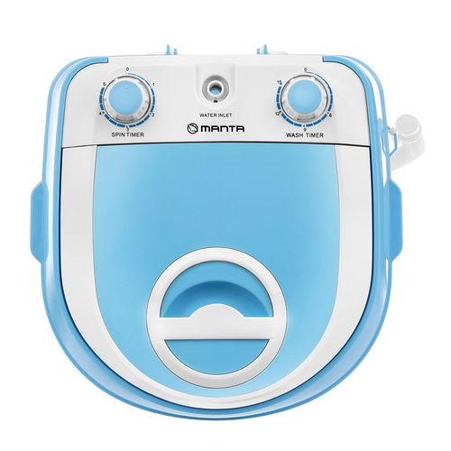 Pralka turystyczna WIRNIKOWA Z WIRÓWKĄ mini mała przenośna 3,8 kg MANTA na Arena.pl