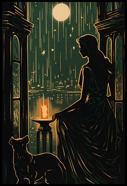 Plakat 67,5x100cm Nocne Szeptanie zdjęcie 2