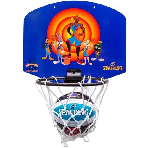 Tablica do koszykówki Mini Spalding Space Jam Tune Squad fioletowo-pomarań na Arena.pl